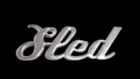 Solid Metal Chrome Smart Script Emblem - Sled