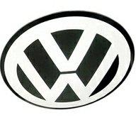VW German Car W Center Hub Cap Emblems (FOUR)