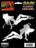 Devil and Angel Babe Sitting Decal Kit