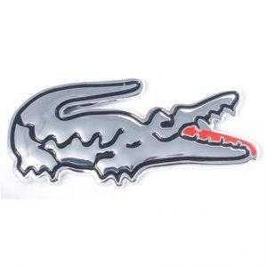 Alligator Chrome Auto Emblem