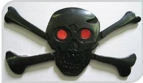 Skull Emblem BLACK