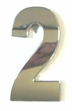 Chrome Number Style 3 - 2