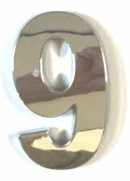 Chrome Number Style 3 - 9