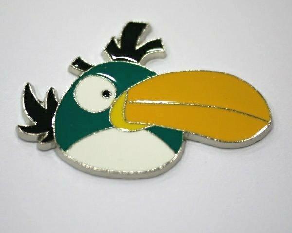 Angry Bird Car Emblems Green