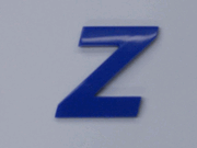 Blue Letter - Z