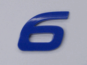 Blue Number - 6