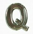 Chrome Letter Style 1 - Q