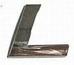 Chrome Letter Style 2 - L