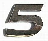 Chrome Number Style 2 - 5