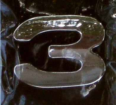 Chrome Number Style 9 - 3