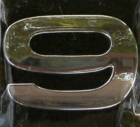 Chrome Number Style 9 - 9