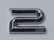 Chrome Number Style 4 - 2