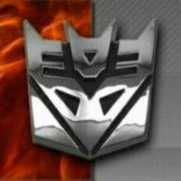 Transformer Chrome Emblem Decepticon