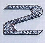 Crystal Chrome Number BLUE - 2