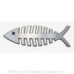 Dead Fish Chrome Emblem