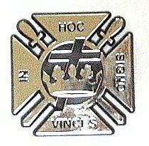 Knights Templar Chrome Car Emblem