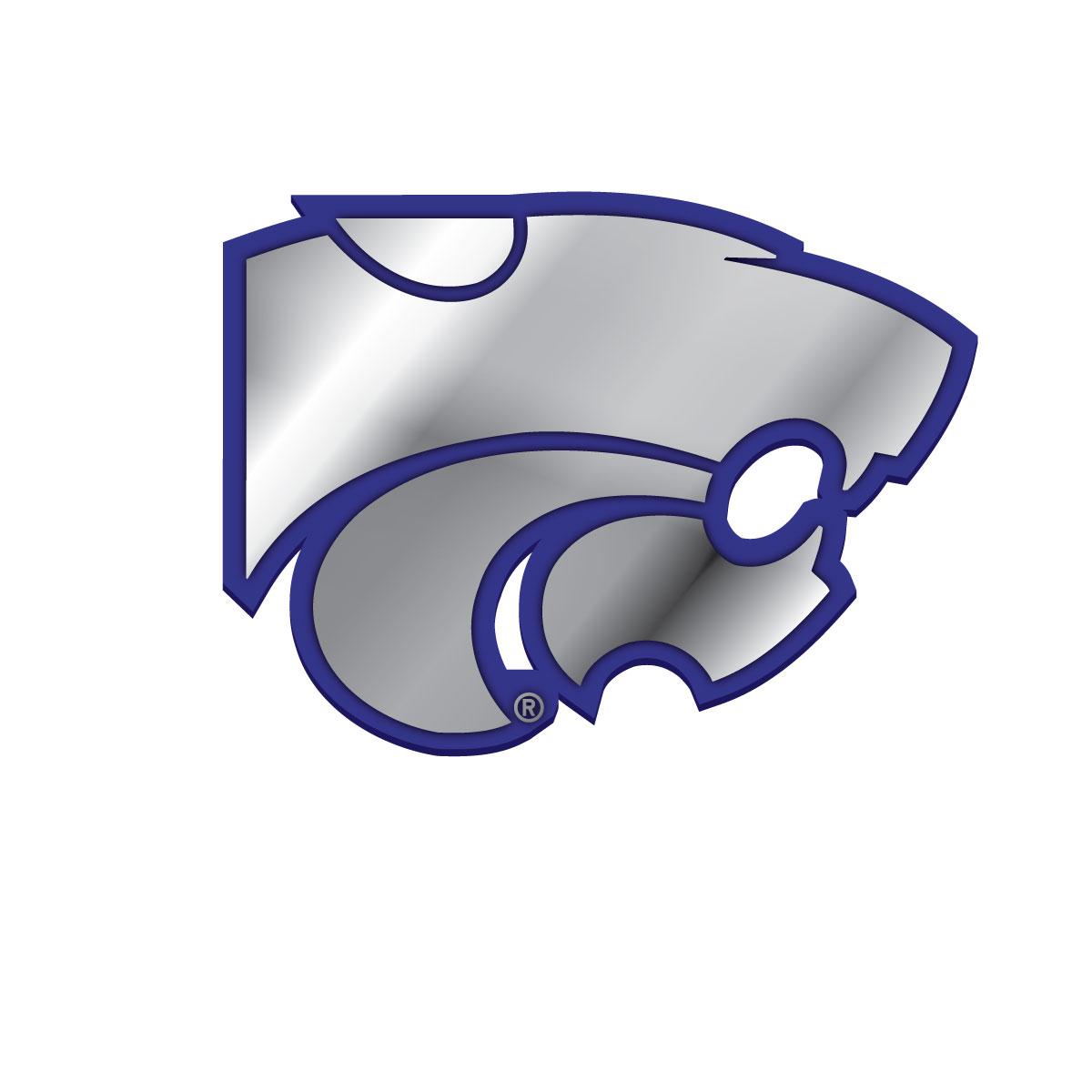 Kansas State Wildcats Color Metal Emblem