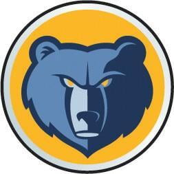 Memphis Grizzlies Color Auto Emblem