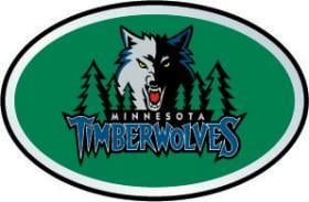 Minnesota Timberwolves Color Auto Emblem