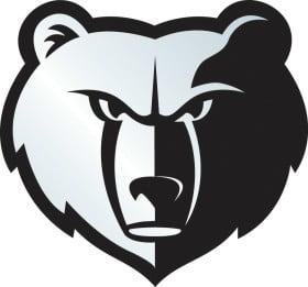 Memphis Grizzlies Chrome Emblem