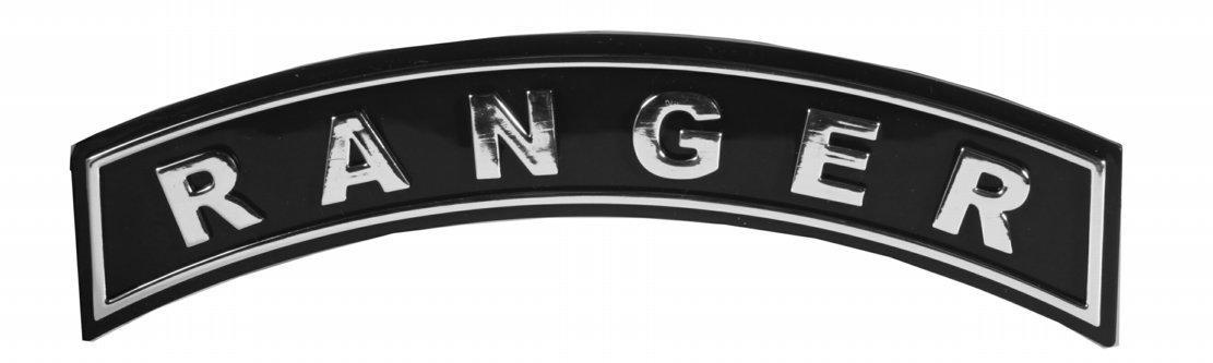 Ranger Triple Chrome Plated Adhesive ABS Emblem