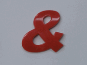 Red Symbol - Ampersand