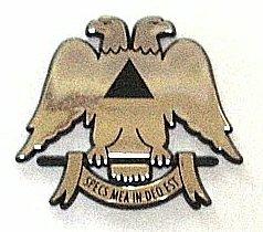 Scottish Rite Chrome Car Emblem