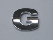 Small Chrome Letters G