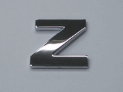 Small Chrome Letters Z