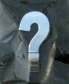 Chrome Symbol Style 3 - Question Mark