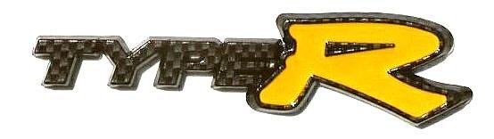 TYPR R Carbon Fiber YELLOW Emblem
