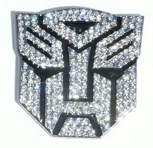 Transformer BLING BLING Autobot Chrome Auto Emblem