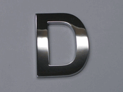 X-Large Letters D