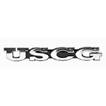 USCG Triple Chrome Plated Adhesive ABS Emblem