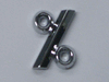 Chrome Symbol Style 4 - Percent Symbol