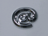 Chrome Symbol Style 4 - At Symbol
