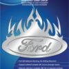 Ford Flaming Oval Decal Kit