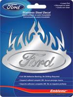 Ford Flaming Oval Decal Kit