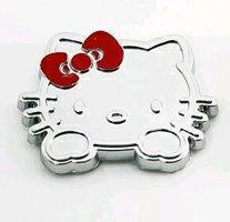 Hello Kitty Car Chrome Emblem