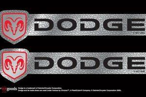 Dodge Decal Strips
