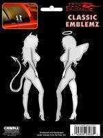 Devil and Angel Babe Standing Decal Kit