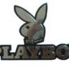 PlayBoy Chrome Car Emblem TEXT
