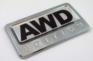 AWD Edition 3D Chrome Emblem