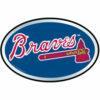Atlanta Braves Color Auto Emblem