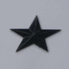 Black Symbol - 3D Star