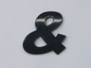 Black Symbol - Ampersand