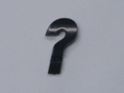 Black Symbol - Question Mark