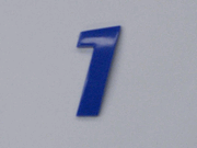 Blue Number - 1