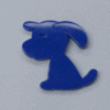 Dog Symbol - Blue