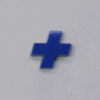 Blue Symbol - Plus Sign